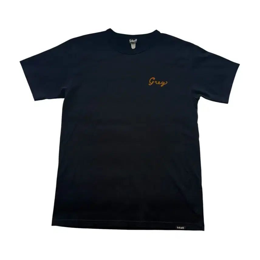 [BUNJANG] Schott NYC Basic T-Shirt Black / schott nyc(쇼트 뉴욕) 기본 반팔티 블랙(L)