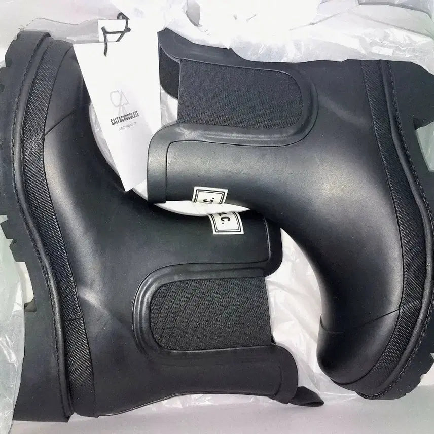 [BUNJANG] Salt and Chocolate SAC Chelsea Rain Boots 230 / 배송비포함 솔트앤초콜릿 SAC 첼시 레인부츠 장화 230