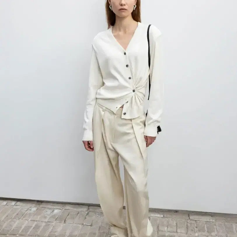 [BUNJANG] orrr Summer Padded Cardigan (Ivory) / 오르orr  썸머 패디드 가디건 (아이보리)