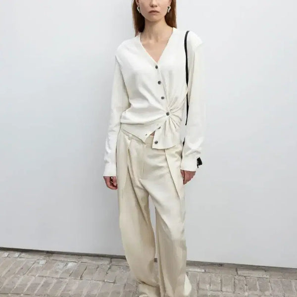 [BUNJANG] orrr Summer Padded Cardigan (Ivory) / 오르orr  썸머 패디드 가디건 (아이보리)