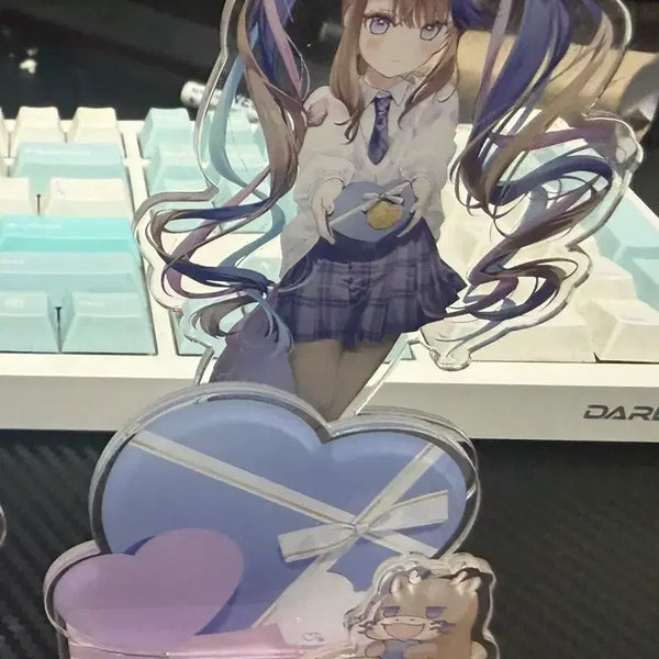 [BUNJANG] Airi Kanna Valentine Acrylic Stand & Student ID Set / 아이리 칸나 아크릴 스탠드,학생증 세트로 팝니다