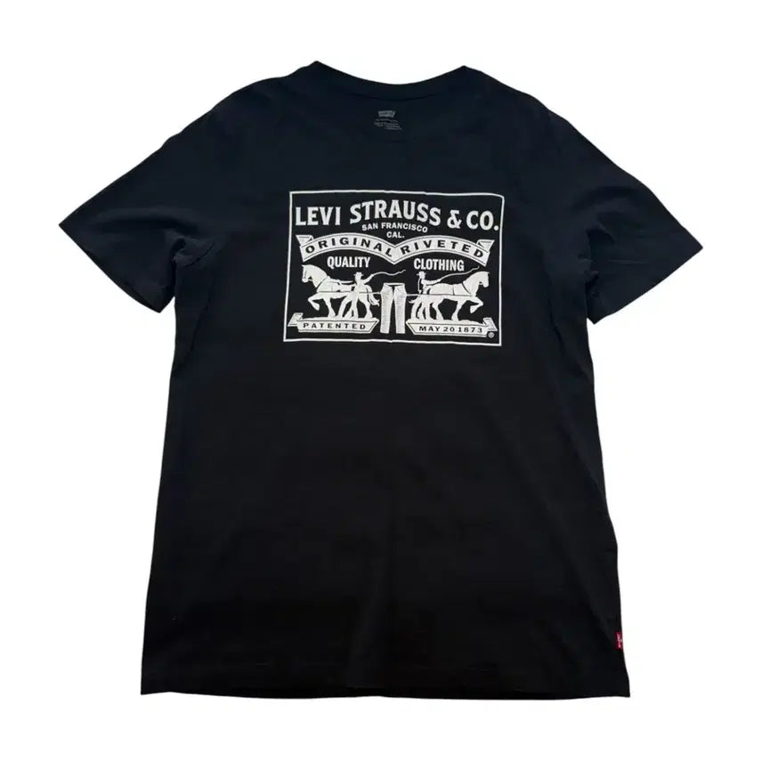 [BUNJANG] Levi's San Francisco T-Shirt Black M / 리바이스 샌프란시스코 반팔티 블랙(M)