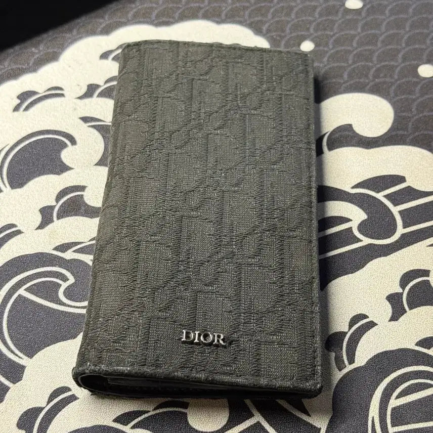 [BUNJANG] Dior Oblique Jacquard Long Wallet / 디올 오블리크 자카드 장지갑