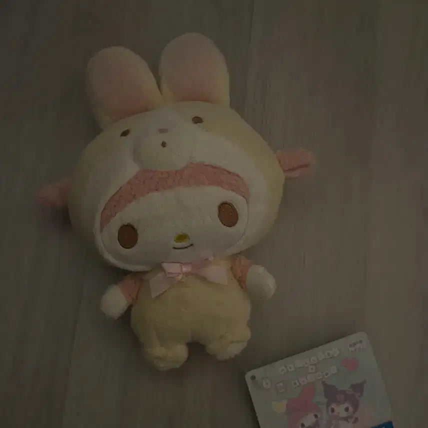 [BUNJANG] Sanrio My Melody Rabbit Costume Plush Doll (Original Tag) / 오늘만 저렴하게 일본 정품 마이멜로디 토끼 코스튬 인형 (택O)