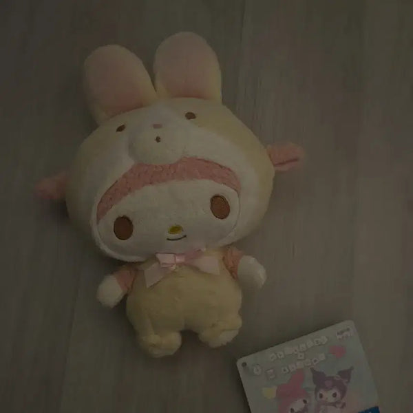 [BUNJANG] Sanrio My Melody Rabbit Costume Plush Doll (Original Tag) / 오늘만 저렴하게 일본 정품 마이멜로디 토끼 코스튬 인형 (택O)
