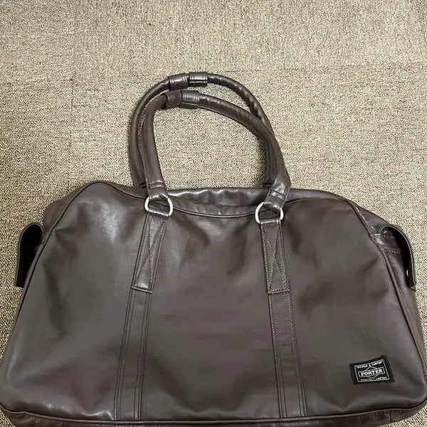 [BUNJANG] Yoshida Porter Freestyle Boston Bag Brown / 요시다포터 porter 프리스타일 보스턴백 브라운