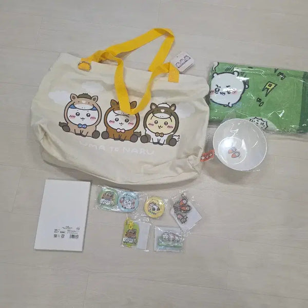 [BUNJANG] Chikawa Hachiwara Usagi Year of the Dragon Lucky Bag Miscellaneous Goods Bundle Set / 일괄)2026 말의 해 해피백 잡화 일괄 치이카와 하치와레 우사기