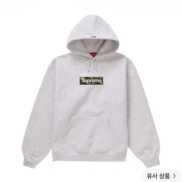 [BUNJANG] Supreme Camo Box Logo Hoodie Grey M / 슈프림 카모 박스로고 후드 그레이 23fw M