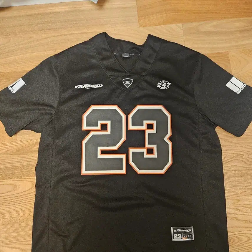 [BUNJANG] Muscle Armed Rugby T-Shirt Jersey XL / 머슬암드 XL 럭비티셔츠 저지