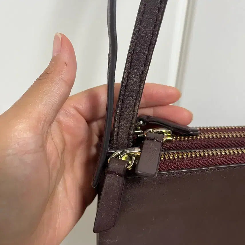 [BUNJANG] Vintage Leather Trio Bag / 트리오백
