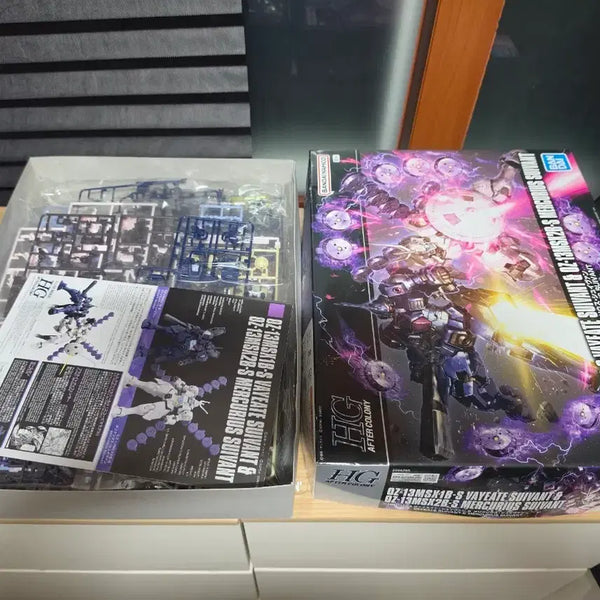 [BUNJANG] HG Mobile Suit Gundam Witch from Mercury Schwarzette & Dilanza Bai Lael - Unassembled Model Kit / hg 메리크리우스 슈이반,바이에이트 슈이반 미조립품