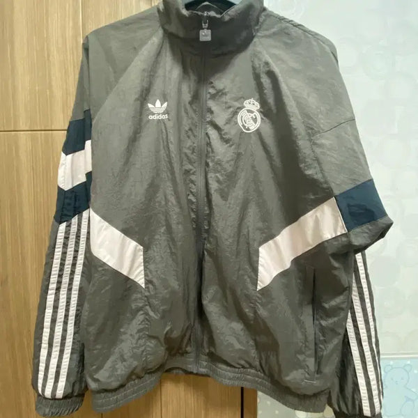 [BUNJANG] Adidas Real Madrid Windbreaker Jacket / 아디다스 레알 바람막이