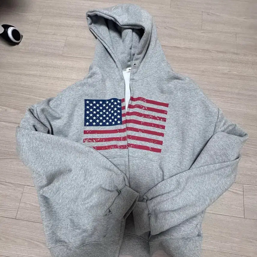 [BUNJANG] American Style Hoodie Zip-up / 아메리카 후드집업