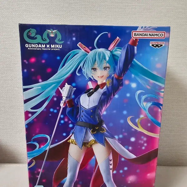 [BUNJANG] Banpresto Gundam Collaboration Miku Figure (Sealed) / (미개봉) 반프레스토 건담 콜라보 미쿠 피규어