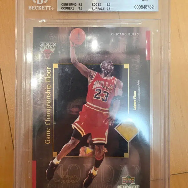 [BUNJANG] Michael Jordan 2001 Upper Deck Championship Floors BGS 9 / 2001 어퍼덱 마이클 조던 플로어 floor BGS9
