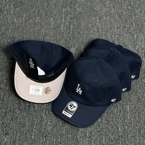 [BUNJANG] 47 Brand LA Dodgers Navy Baseball Cap Bundle Set / 47 브랜드 LA 다저스 네이비 볼캡  4개
