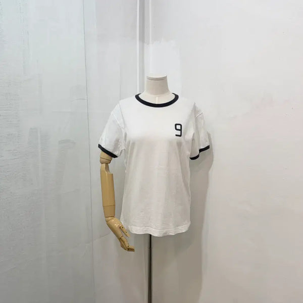 [BUNJANG] Thomas Moore Lettering Short-Sleeve T-Shirt / (WS)토마스모어 레터링 반팔링거티 반팔티셔츠 4873