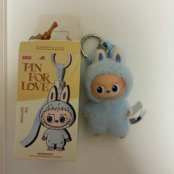 [BUNJANG] Pop Mart Labubu Mini Blue Plush / 팝마트 라부부 미니 파랑 d