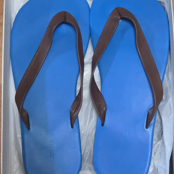 [BUNJANG] Auralee 26SS Flip Flop Blue / [280-285] 오라리 플립플롭(쪼리) 블루