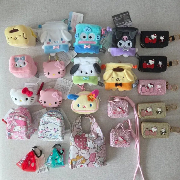 [BUNJANG] Sanrio Characters Mini Pouch & Coin Purse Collection / (새상품) 산리오 캐릭터 미니 파우치/동전지갑/키링
