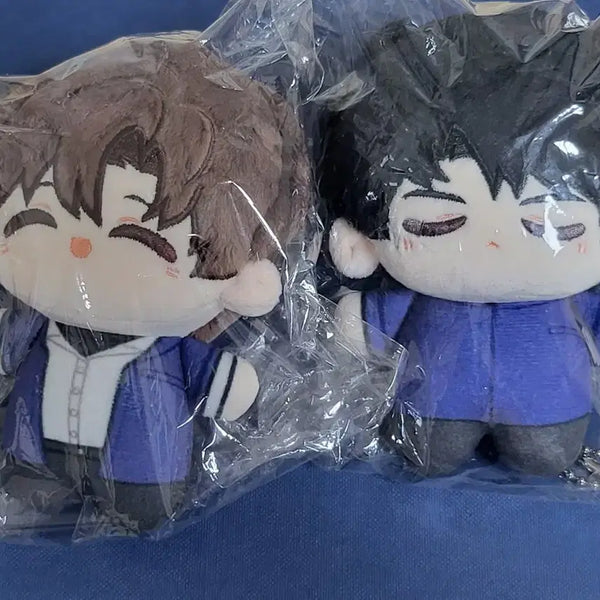[BUNJANG] Happy Agent Pyeong Jaegwan Custom Doll Bundle Set / 10cm 솜인형 해피요원 피곤재관 괴담출근 최요원 류재관 속성 인형 괴출 재관국