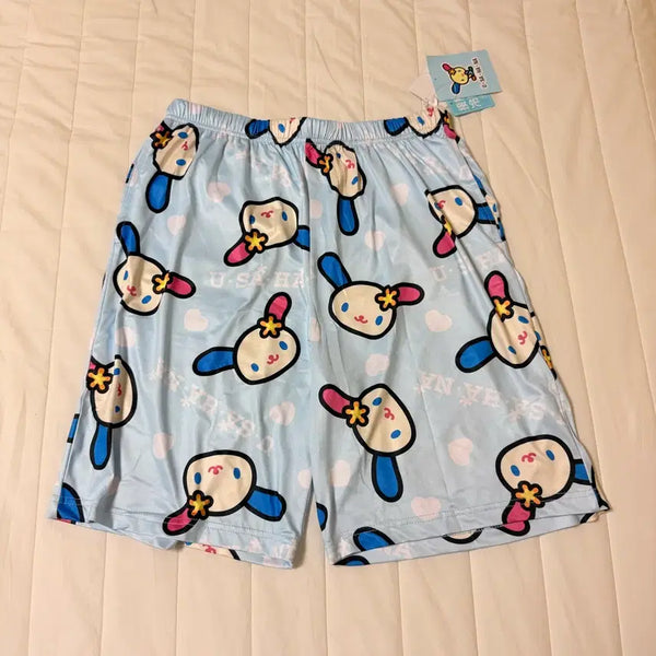 [BUNJANG] Sanrio Usahana Cool Fabric Pajama Pants / 산리오 우사하나 쿨 원단 잠옷 바지