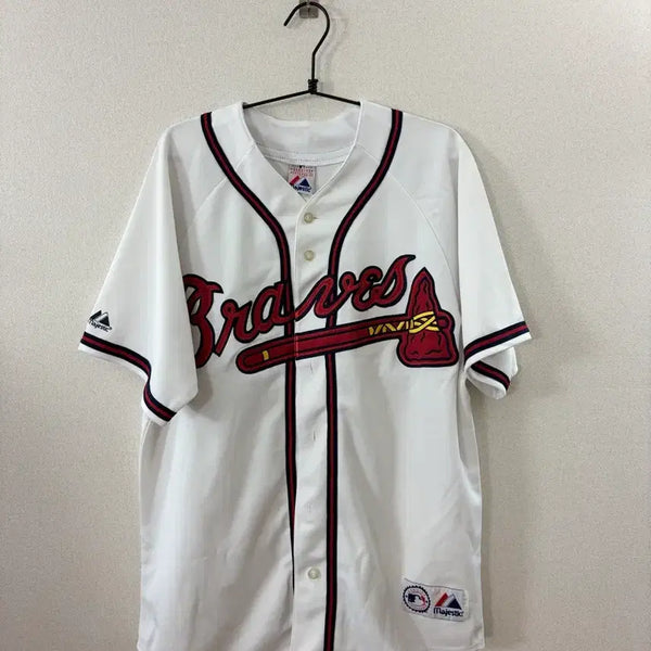 [BUNJANG] Majestic Baseball Short Sleeve Jersey L / 마제스틱(Majestic) 베이스볼 반팔 져지 L