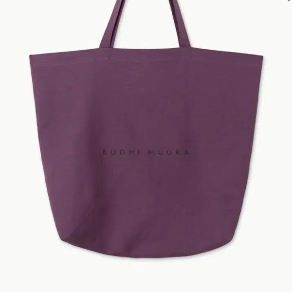 [BUNJANG] Boodi Mudra Linen Tote Bag Purple / 부디무드라 토트 가방 linen purple