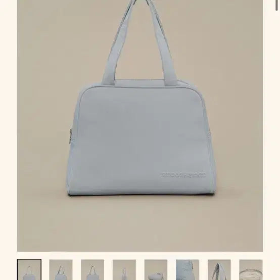 [BUNJANG] Smoothmood CC Tote Bag Pale Grey / 스무드무드 씨씨 토트백 페일그레이