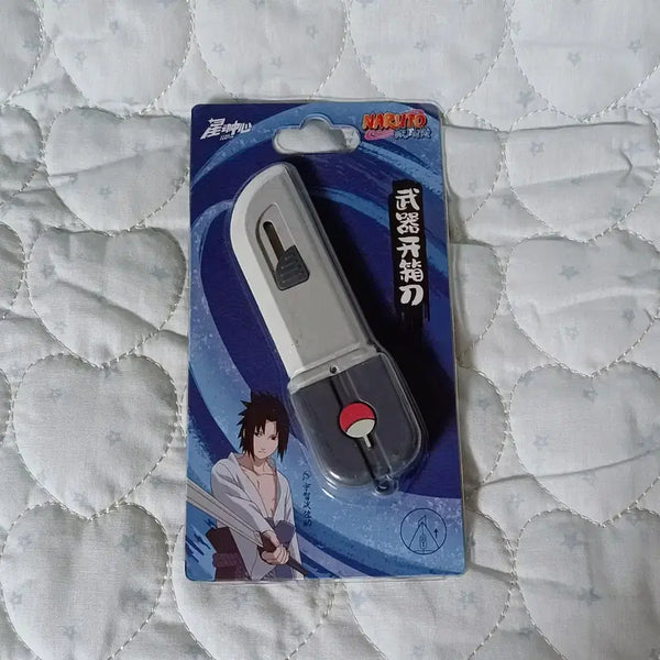 [BUNJANG] Naruto Sasuke Kusanagi Sword Mini Cutter Knife / 나루토 미니 커터칼 택배칼 송장칼 사스케 쿠사나기 검
