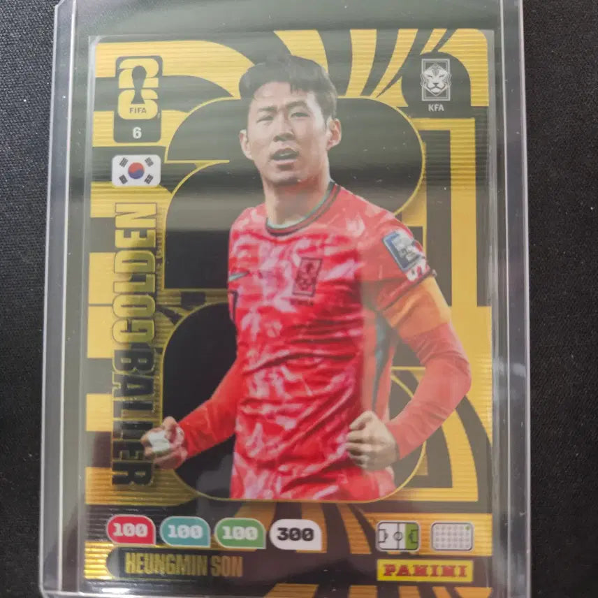 [BUNJANG] 2026 Panini Son Heung-min Golden Baller Card / 2026 파니니 손흥민 골든볼러
