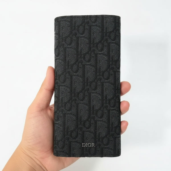 [BUNJANG] Dior Oblique Long Wallet Black / [급처/정품]디올 오블리크 장지갑 블랙