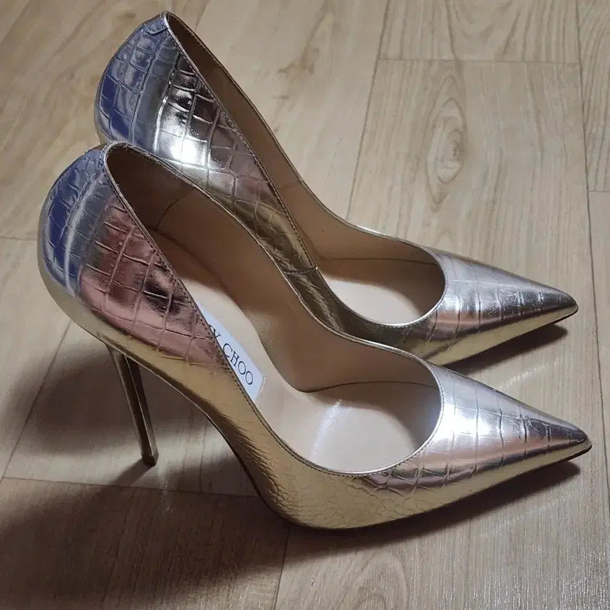 [BUNJANG] Jimmy Choo Gold High Heels Size 36 / 정품 지미추 골드하이힐 36 임니다