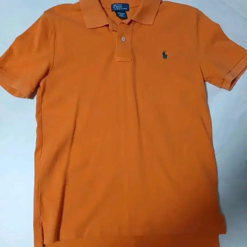 [BUNJANG] Polo Ralph Lauren Orange Polo Shirt Women's M / 폴로 랄프로렌 오렌지색 카라티m(10~12,여성s)