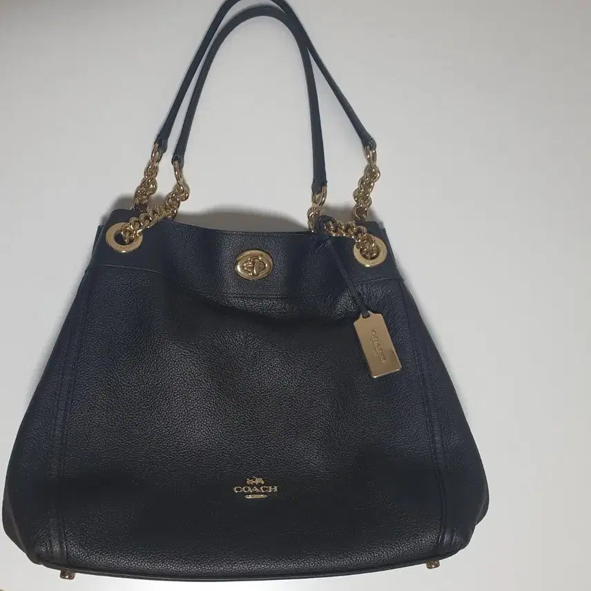 [BUNJANG] Coach Black Shoulder Bag / 코치 블랙 숄더백 상태좋아요~사이즈 37/29