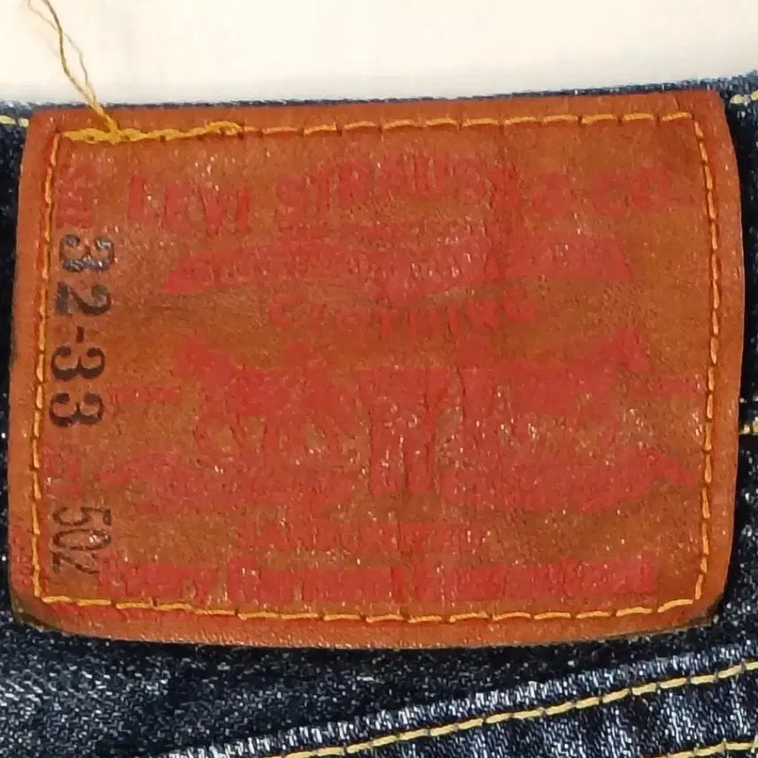 [BUNJANG] Levi's 502 Japan Denim Pants (Size 32-33) / 00s리바이스 502 재팬 데님팬츠 32-33