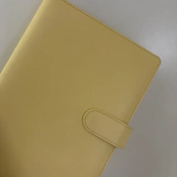 [BUNJANG] Yellow Macaron Binder / 노란색 마카롱바인더