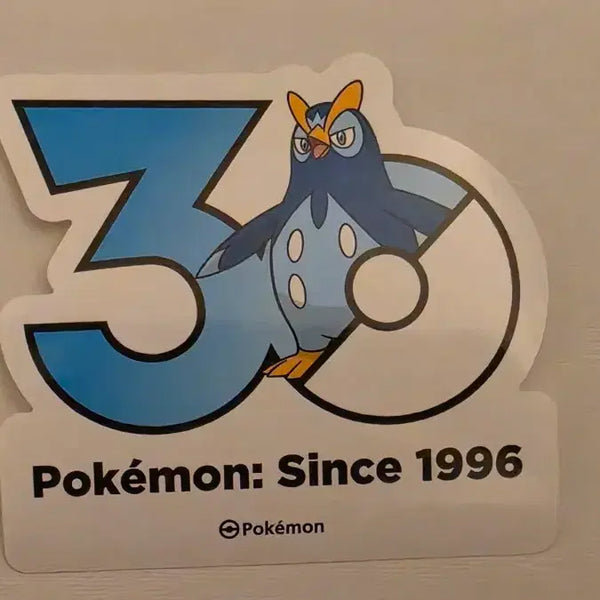 [BUNJANG] Pokemon 30th Anniversary Sticker Taillow / 포켓몬 30주년 스티커 팽태자