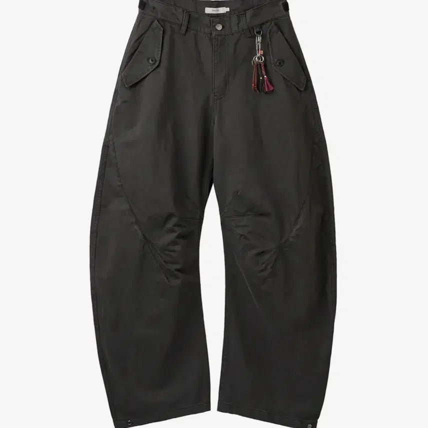 [BUNJANG] Arban Triple Leaf Curved Pants Charcoal/Black Bundle Set / 아르반 트리플 리프 커브드 팬츠 차콜, 블랙 일괄 판매합니다.