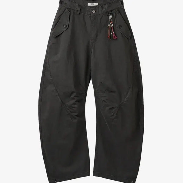[BUNJANG] Arban Triple Leaf Curved Pants Charcoal/Black Bundle Set / 아르반 트리플 리프 커브드 팬츠 차콜, 블랙 일괄 판매합니다.