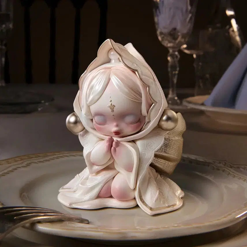 [BUNJANG] Pop Mart Skullpanda "The Banquet Prelude" Series 'The Napkin' Figure / 정품 새상품)팝마트 스컬판다 만찬의 서막 피규어 냅킨