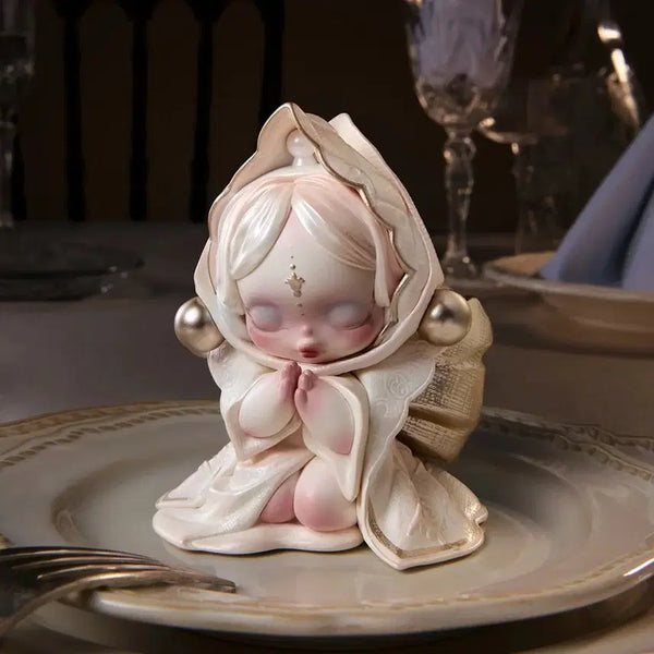 [BUNJANG] Pop Mart Skullpanda "The Banquet Prelude" Series 'The Napkin' Figure / 정품 새상품)팝마트 스컬판다 만찬의 서막 피규어 냅킨