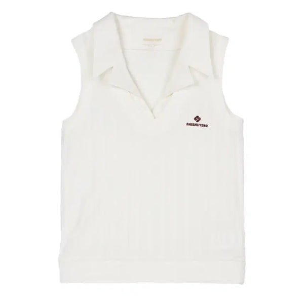 [BUNJANG] SHUSHUTONG 25SS Knit Sleeveless Top Size 6 / [슈슈통] 급처 니트 슬리브리스 탑 25SS