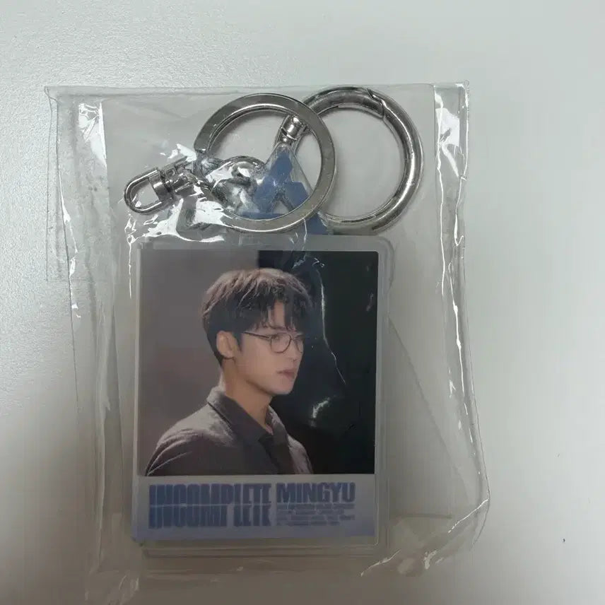 [BUNJANG] SEVENTEEN Mingyu Incomplete Recap Keyring / 세븐틴 민규 인컴플릿 리캡 키링입니다