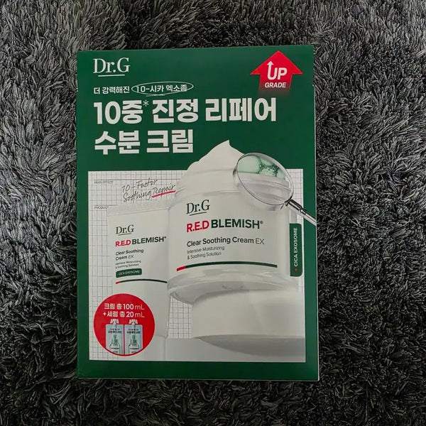 [BUNJANG] Dr.G Red Blemish Clear Soothing Cream Set / 새상품) 닥터지 레드 블레미쉬 클리어 수딩크림