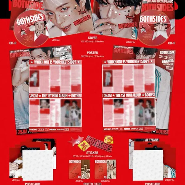 [BUNJANG] NCT DREAM 1st Mini Album 'BOTHSIDES' Album Components / NCT DREAM 1집 미니 앨범 'BOTHSIDES' 앨범 구성품