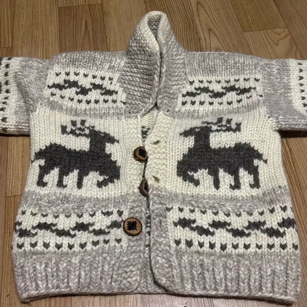 [BUNJANG] Vintage Cowichan Sweater / 코위찬