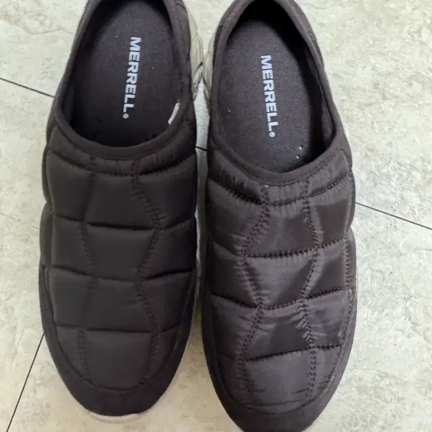 [BUNJANG] Merrell Moab 2 Quilted Slide Coffee Shoes / 머렐 모아브 2 퀼티드 슬라이드 커피 270