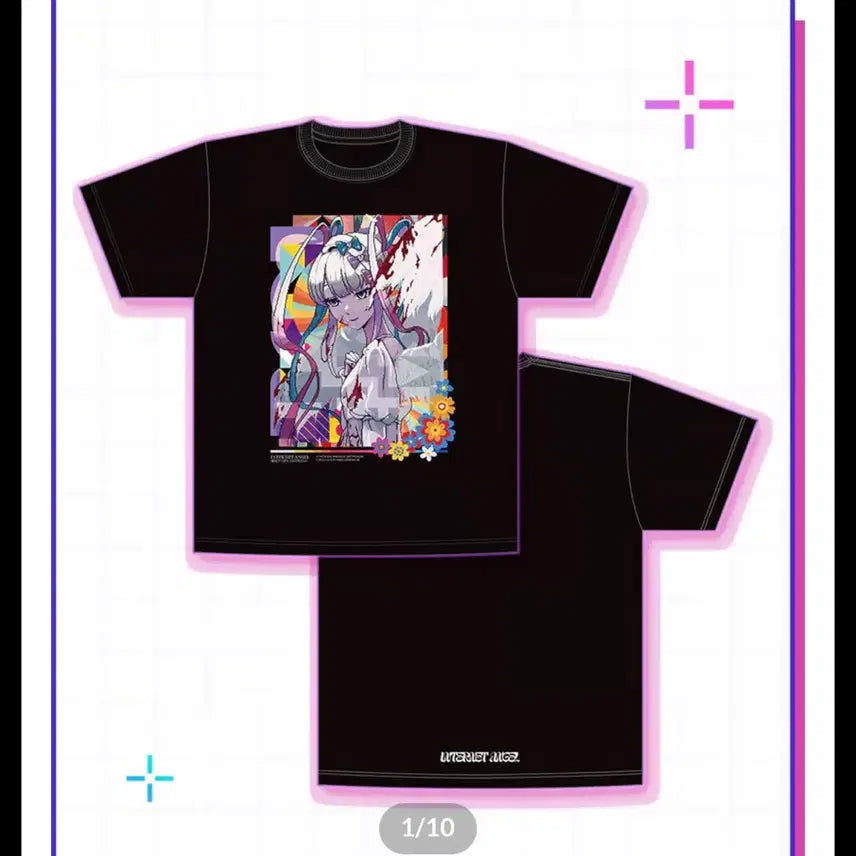 [BUNJANG] Nid d'Eveil Cotton T-Shirt / 니디걸 티셔츠 L사이즈