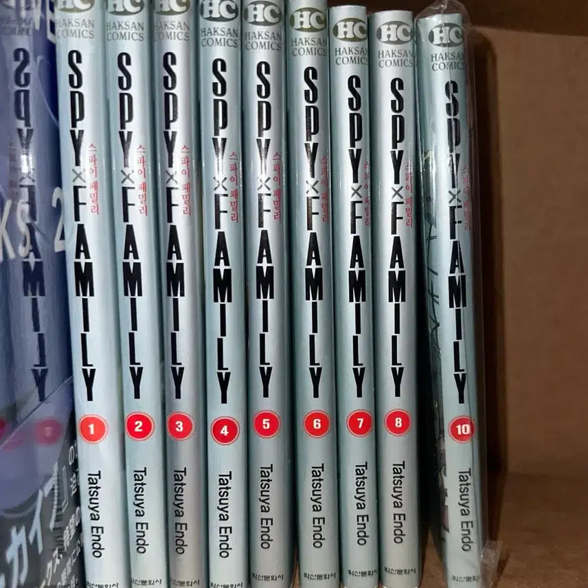 [BUNJANG] Spy x Family Manga Volume 1-8, 10 Bundle Set / 일괄) 스파이 패밀리 만화책 스파패 1~8권, 10권 판매